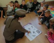 Z wizytą u przedszkolaków w Burkacie